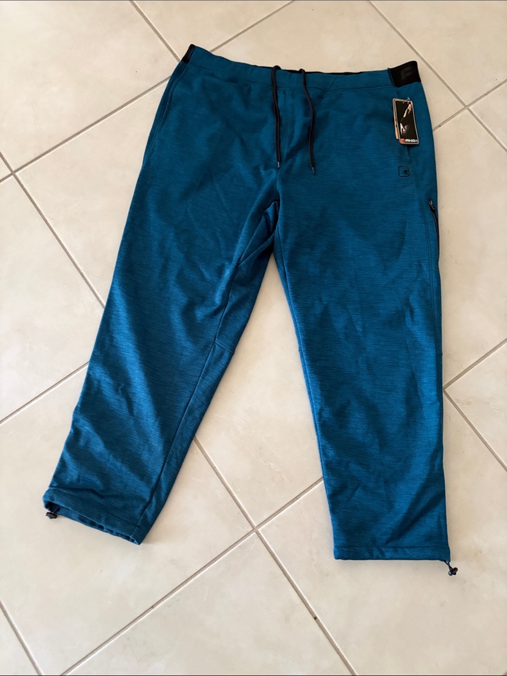 NWT men’s and1 blue sweatpants 3X 1856